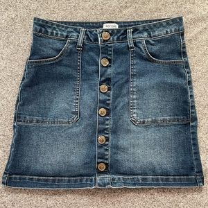Kenzie denim miniskirt size 30